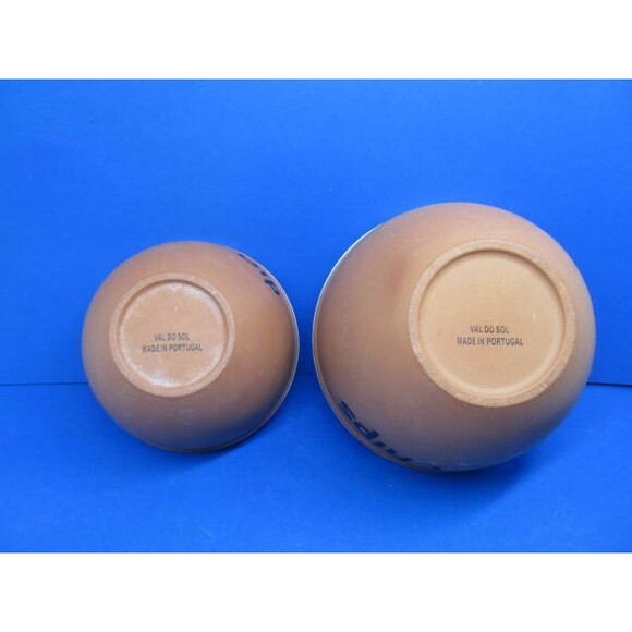 Val Do Sol Portugal Nesting Bowls Set of 2 Chips & Dip - Picture 12 of 12